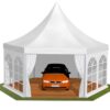 Hexagonal Roof Pagoda 6m to 8m
