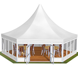 Tents Polygon Roof Pagoda