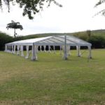 Chapiteau arqué - Parois Crystal