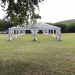 Chapiteau arqué - Parois Crystal