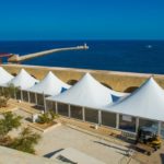 Pagodes de réception - 10x10m - Bord de mer